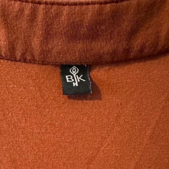 *CLEARANCE* Belyn Key Orange sleeveless golf tank top w/grommet detail Small - Picture 6 of 13